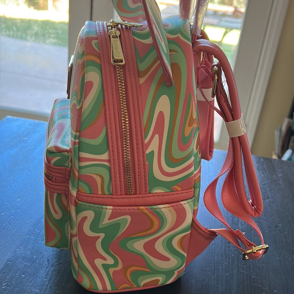 Loungefly Disney Swirl backpack - Picture 4 of 6